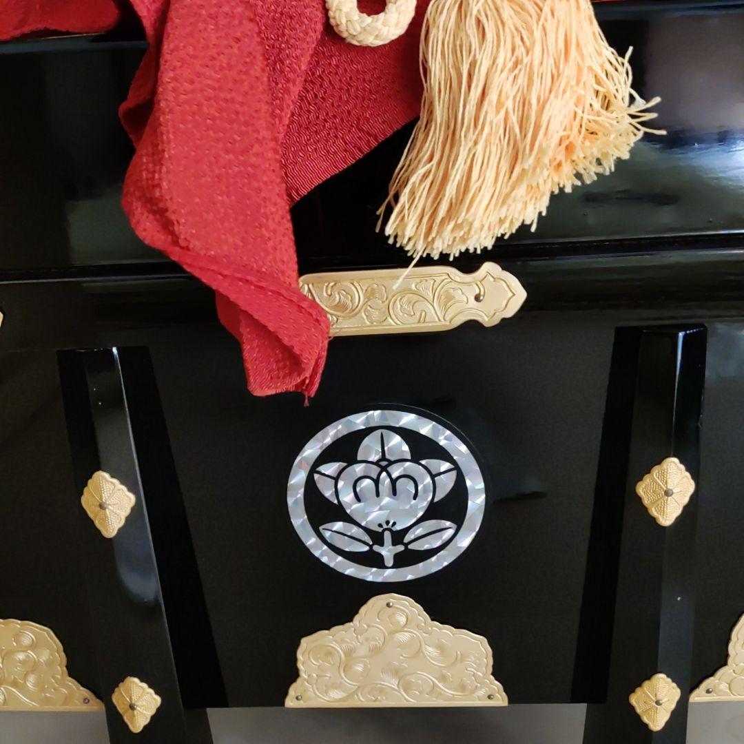 松澤よろい店 五月人形 御兜飾り 竜頭 毛皮付き 七五三