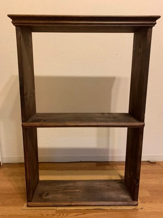【注文窓口】アンティーク風 おしゃれな棚‼️奥行き18.4センチタイプ