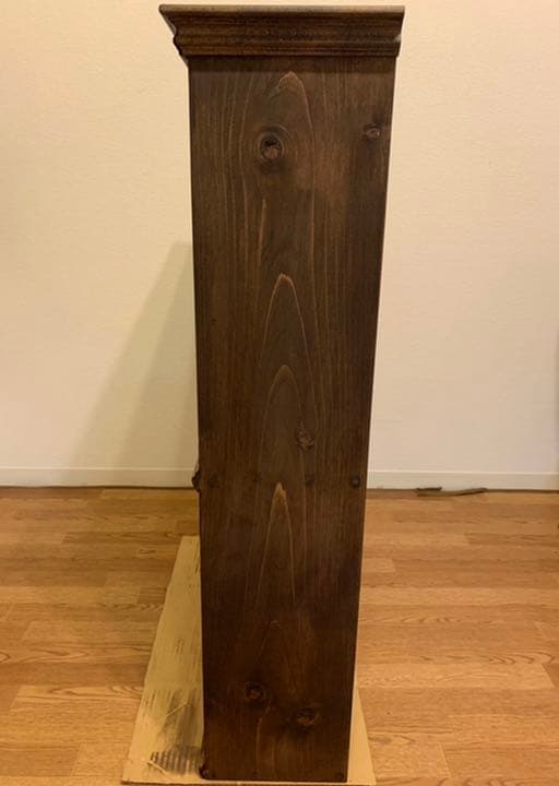 【注文窓口】アンティーク風 おしゃれな棚‼️奥行き18.4センチタイプ