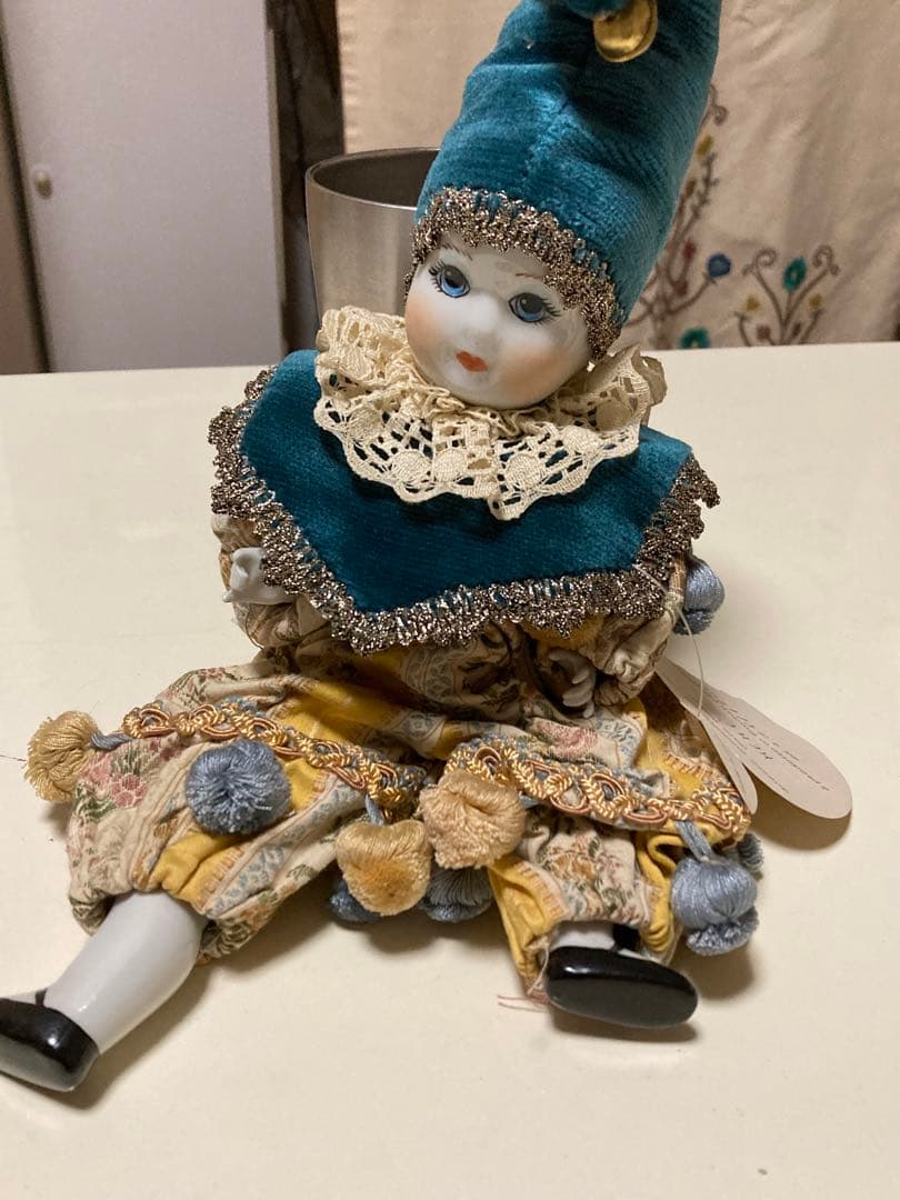 35年前にイタリアで購入した陶器人形