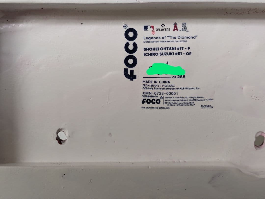 大谷翔平・イチロー　ダブルボブルヘッドフィギュア