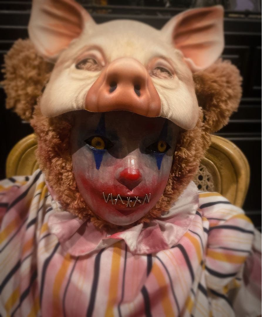 グロ注意♡ピエロベア　ハロウィン　特大