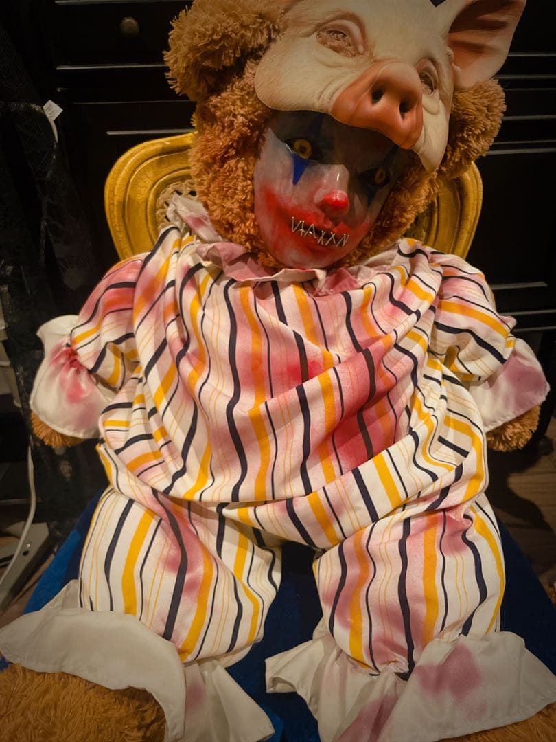 グロ注意♡ピエロベア　ハロウィン　特大