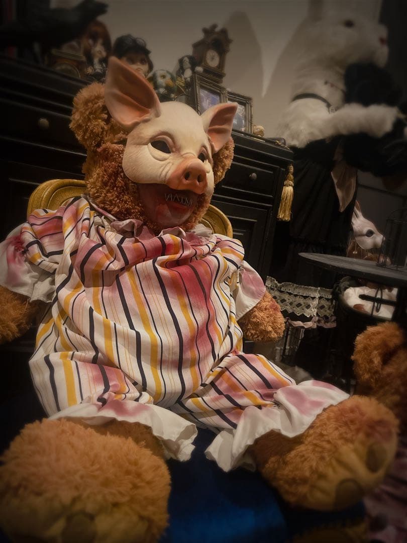 グロ注意♡ピエロベア　ハロウィン　特大