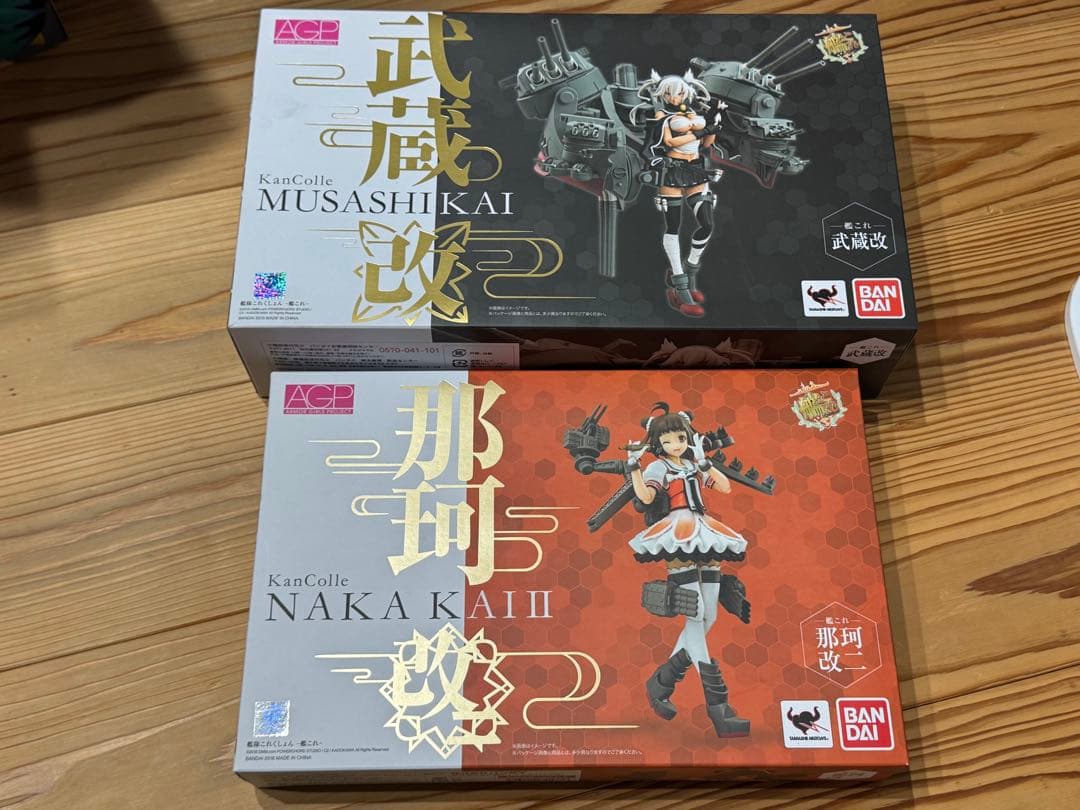 艦これ 武蔵改 & 那珂改二 未開封　箱傷 艦隊これくしょん -艦これ- 那珂改二│キューズQ 2D & 3D Creative Studio