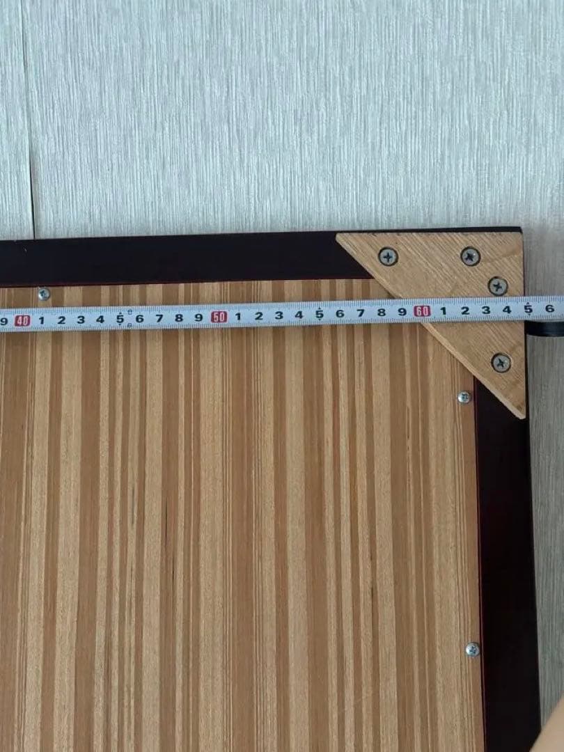 壁掛け鏡 66×1.7×161cm 天然木フレーム　飛散防止仕様　大型鏡