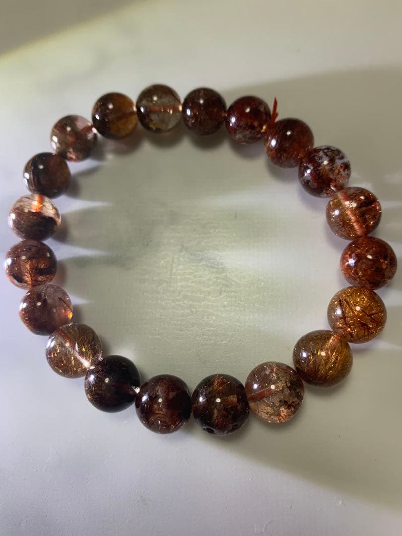 ガーデンルチルクォーツブレスレット　10ミリ　内径17 高品質