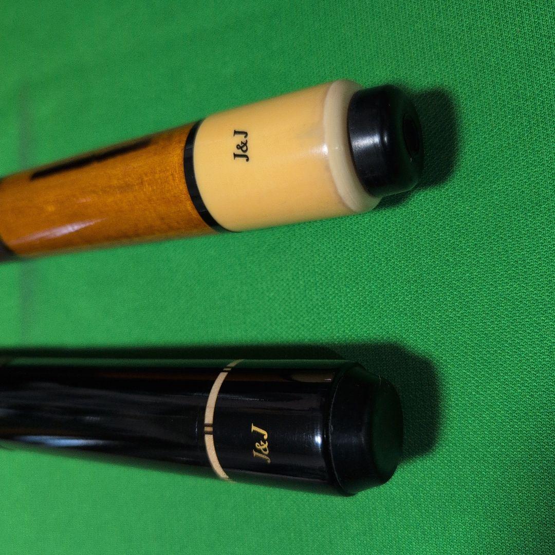 ビリヤードキュー 2本セット ケース付き