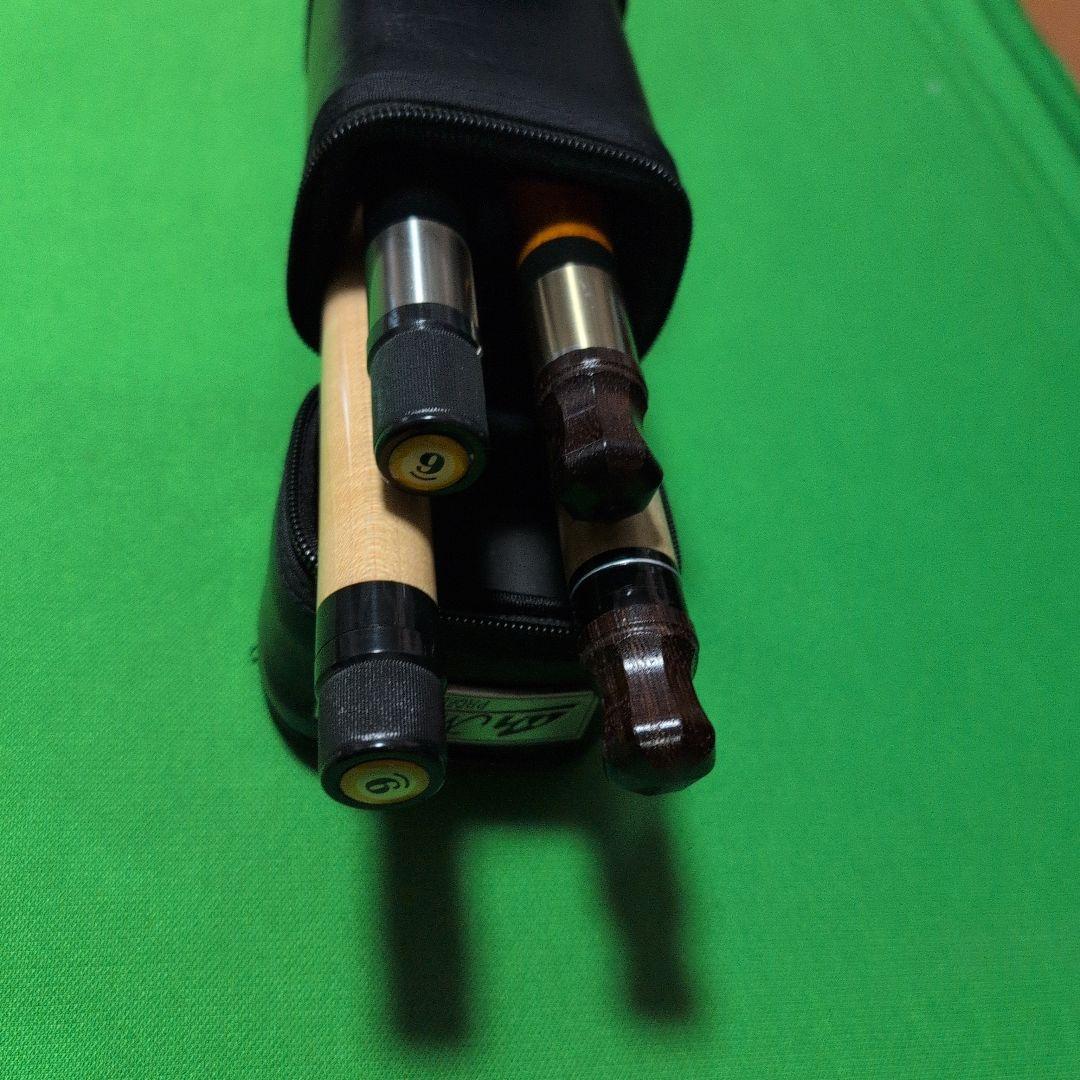 ビリヤードキュー 2本セット ケース付き