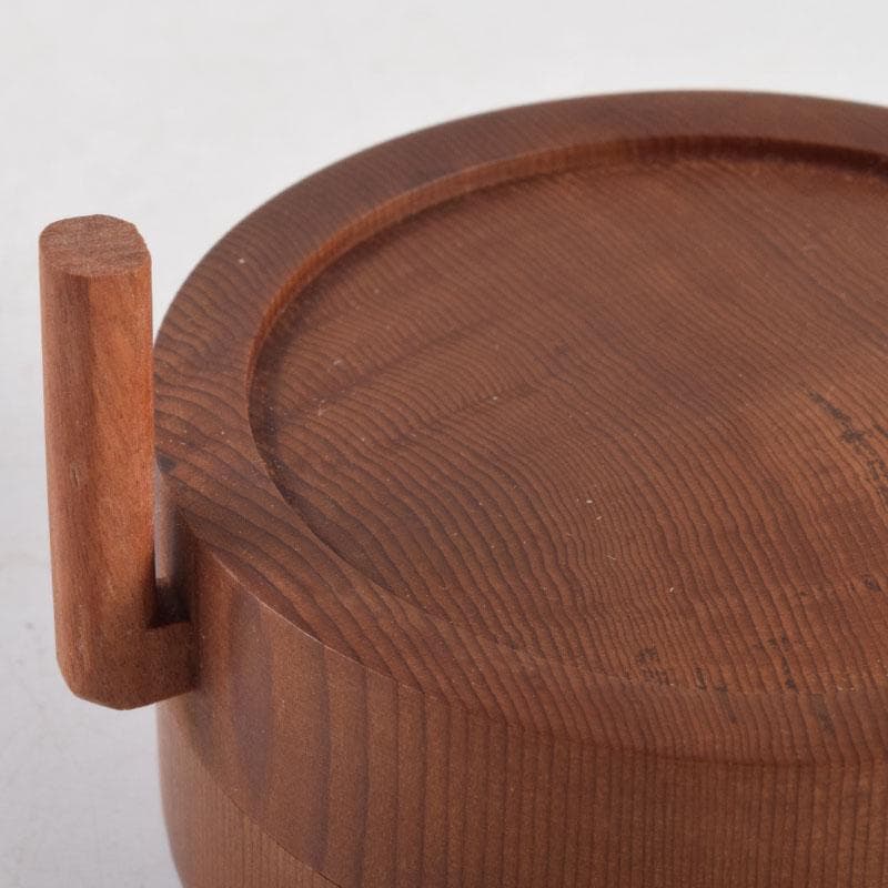 茶道具 飛騨一位一刀彫 川上彫房 香合 在銘 共箱 V 8797 - メルカリ