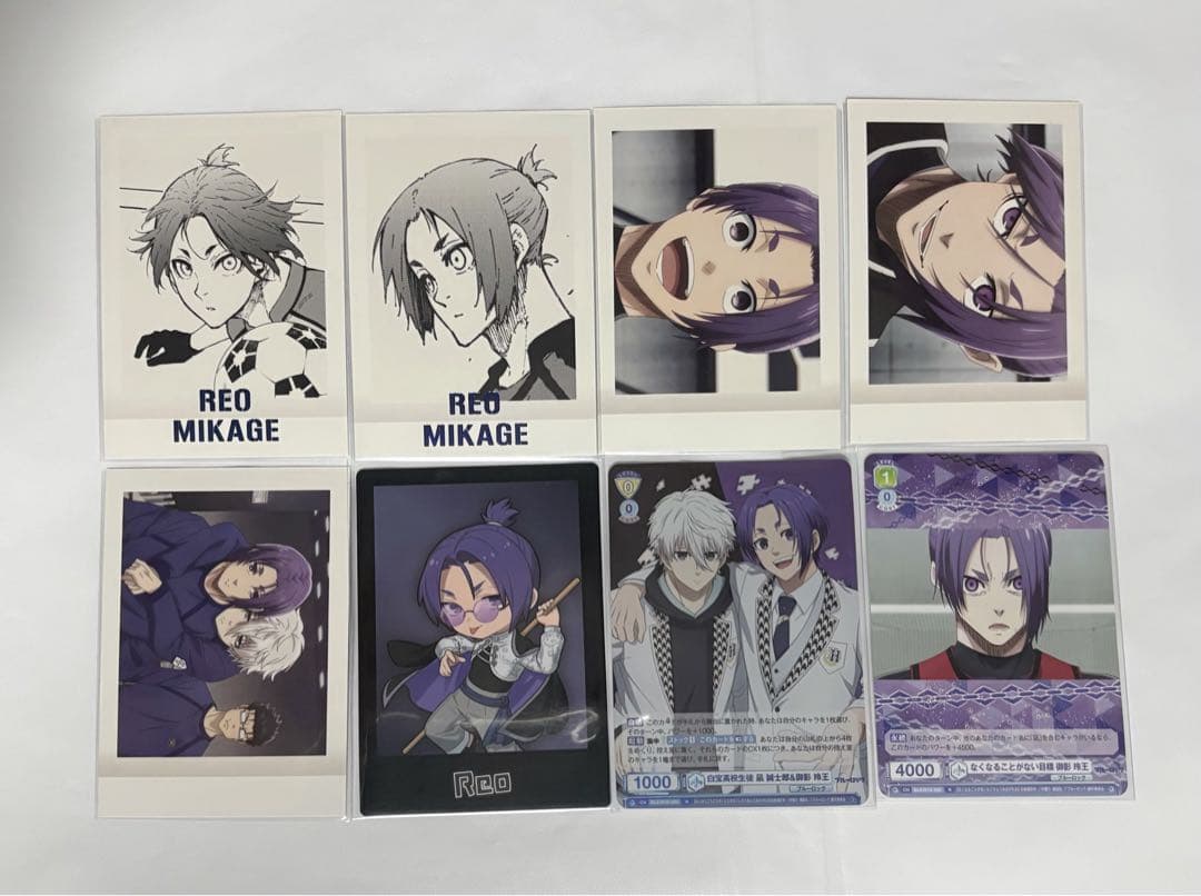 ブルーロック 御影玲王 ぱしゃこれ ブルロ展 まとめ売り - メルカリ