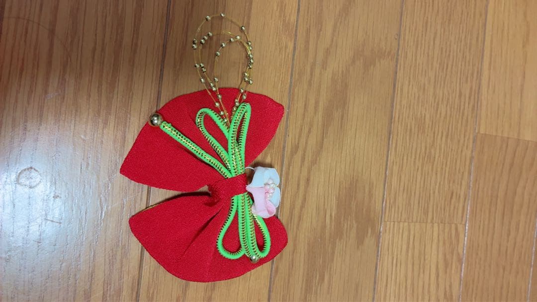 【美品】七五三　3歳用 水色花柄着物セット