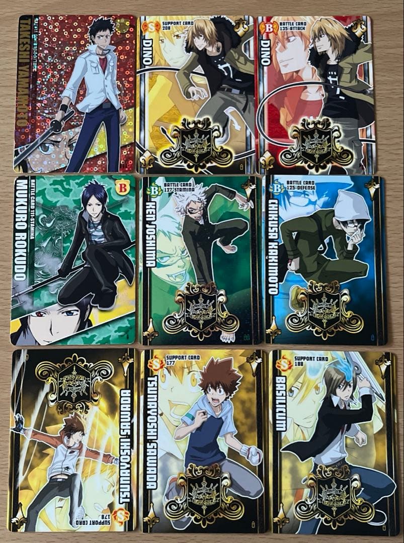 家庭教師ヒットマンリボーン サザンクロスバトル 17枚 - メルカリ