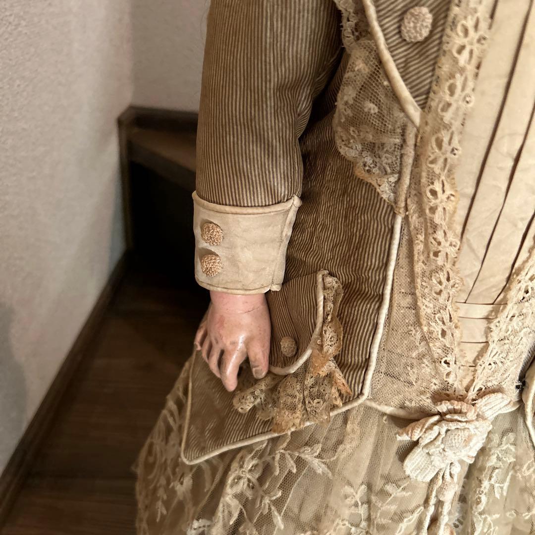 ジュモー　ビスクドール　アンティークドール