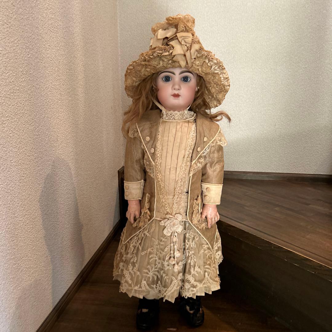 ジュモー　ビスクドール　アンティークドール