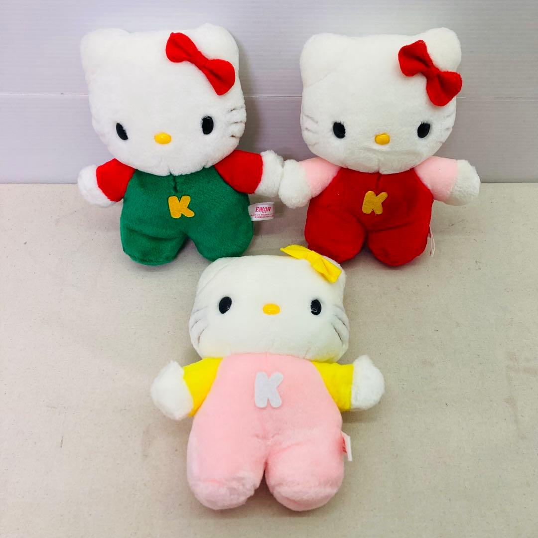 3種セット☆1999年製】ハローキティ HELLO KITTY ぬいぐるみ A - メルカリ