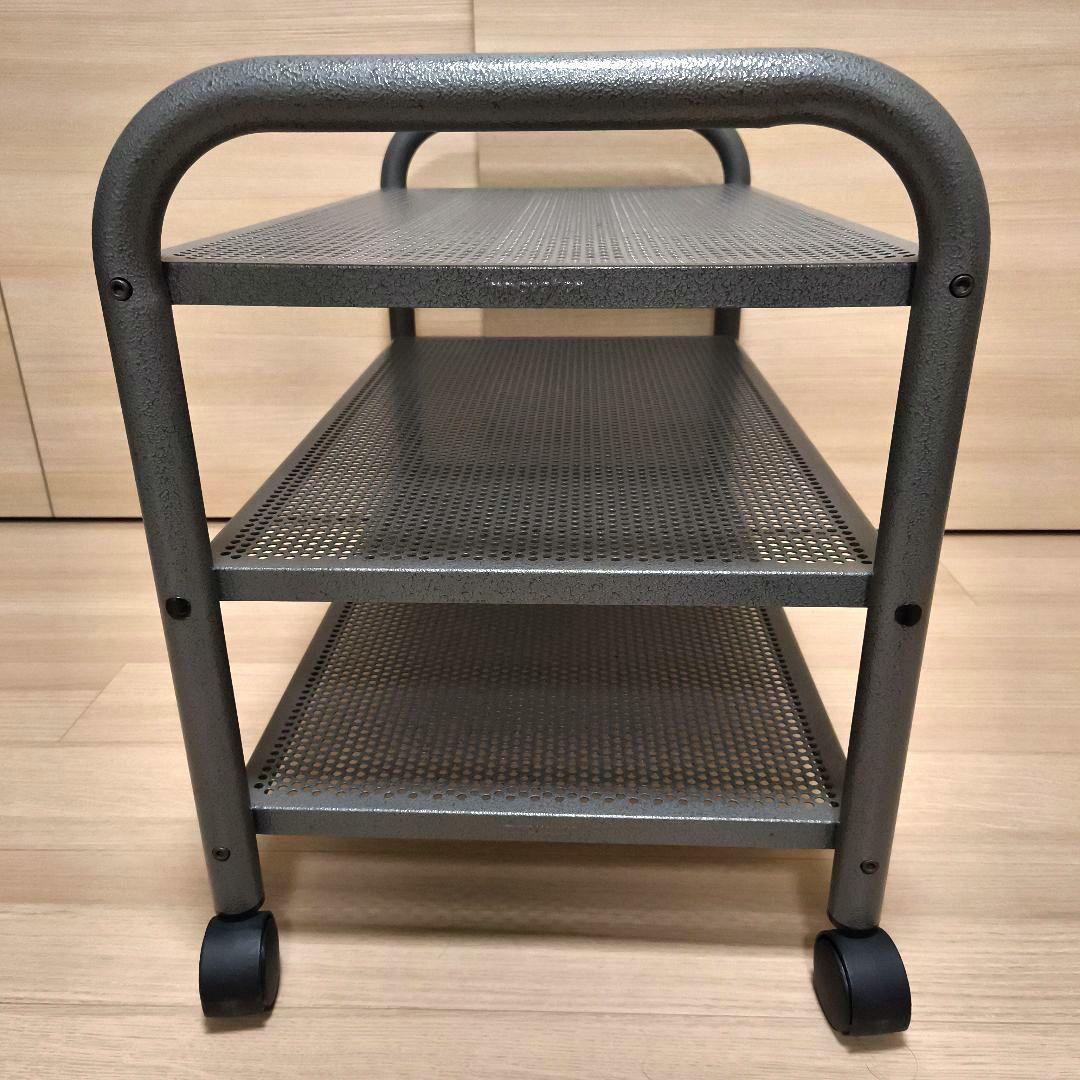 Innovator イノベーター 3段スチールワゴン ラック シェルフ