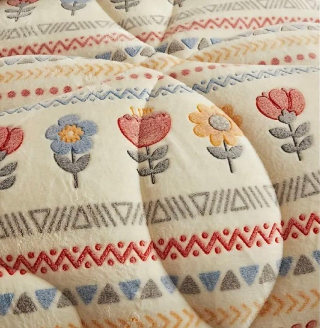 花柄シングルサイズ掛け布団