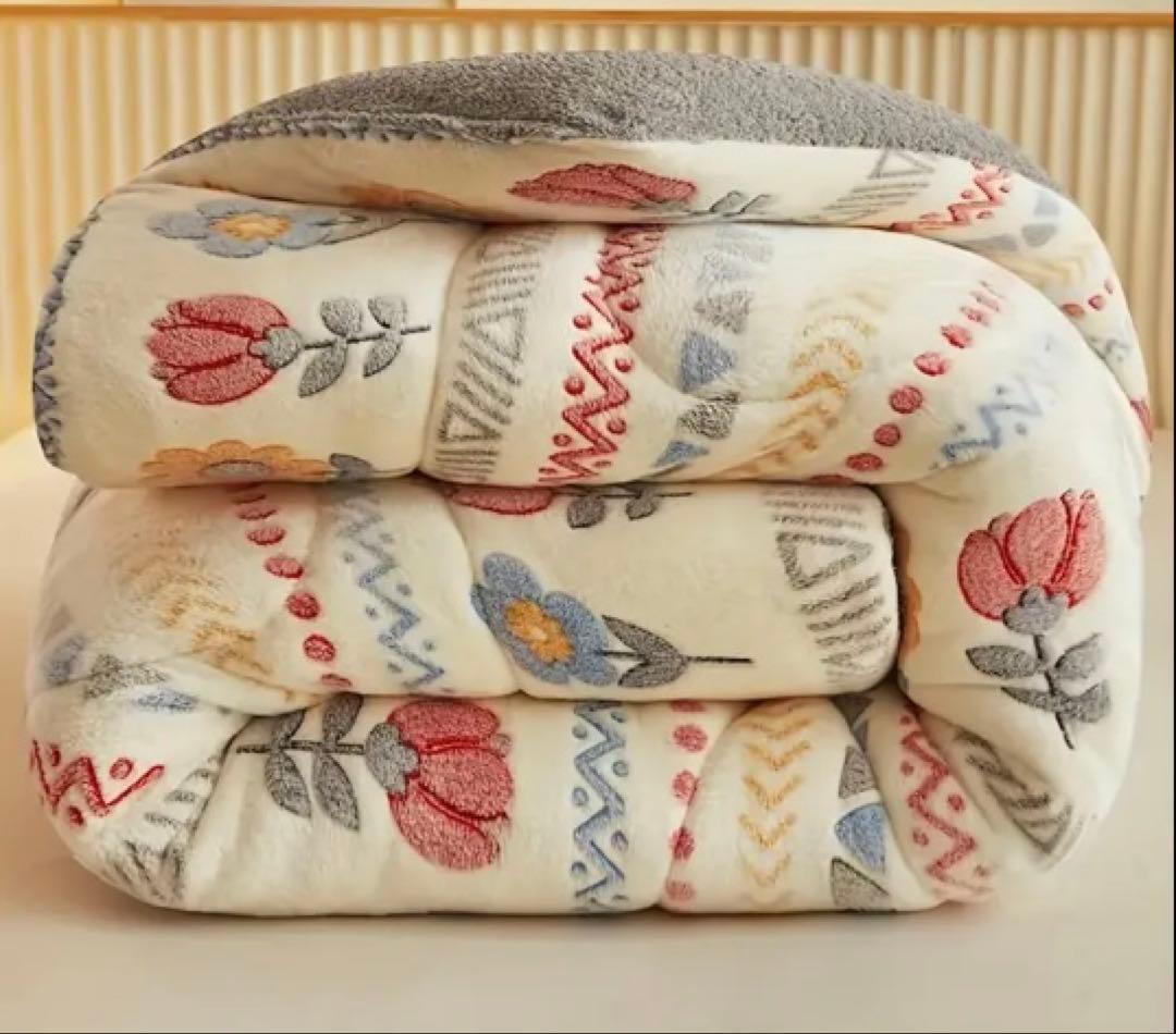 花柄シングルサイズ掛け布団