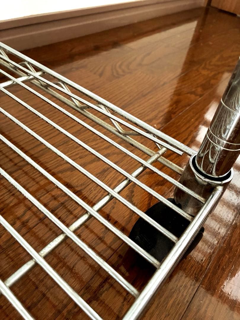 シルバーラック　スチールラック　メタルラック　5段　156×76×46