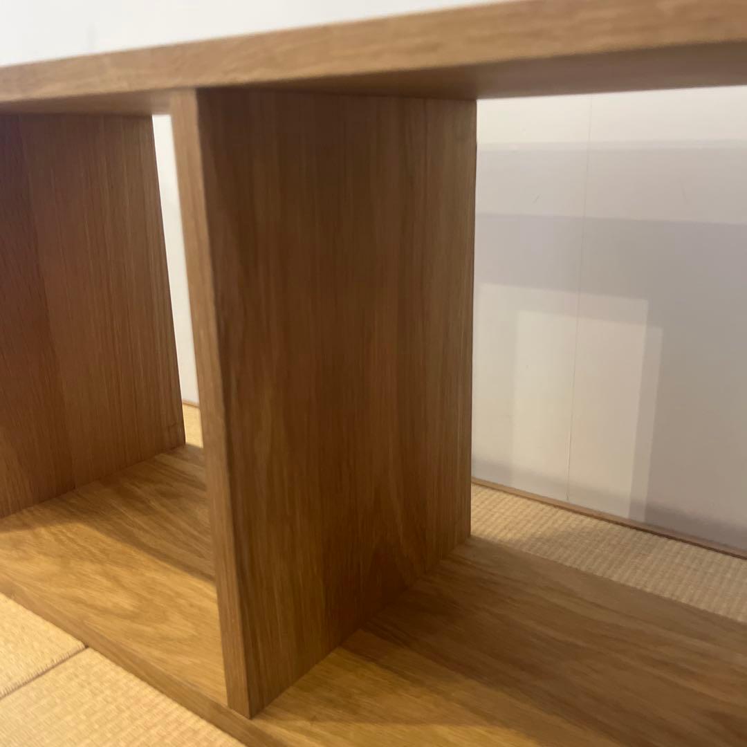 無印良品　スタッキングシェルフ　オーク　硬質パルプボックス