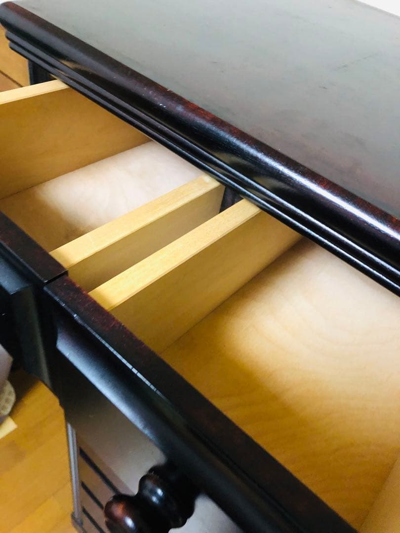 ダークブラウン 11 引き出し タンス