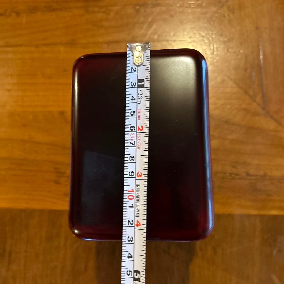 碧海輪島塗漆器弁当箱3段　2客　未使用美品