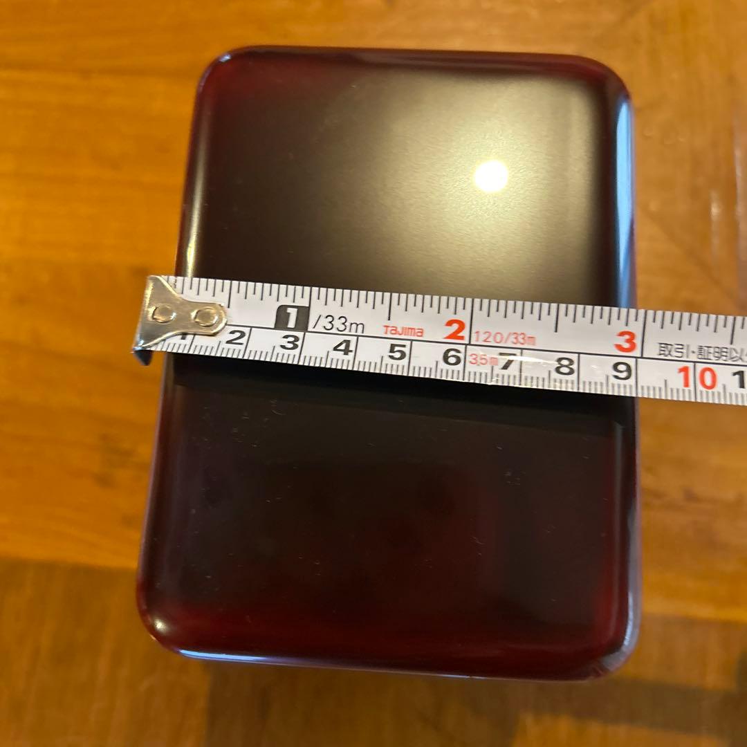 碧海輪島塗漆器弁当箱3段　2客　未使用美品