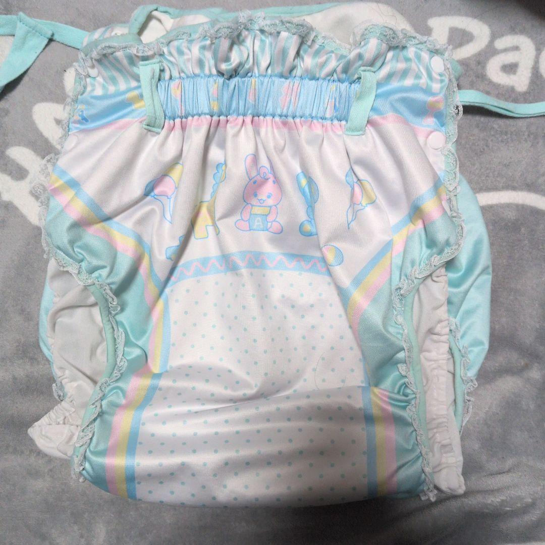 大人用おむつカバー　3点　布おむつ30枚