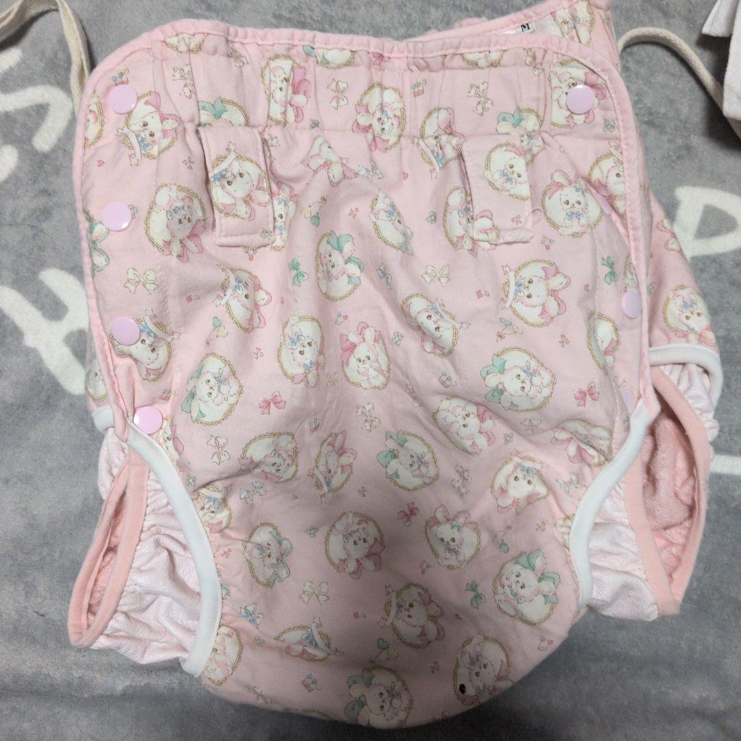 大人用おむつカバー　3点　布おむつ30枚