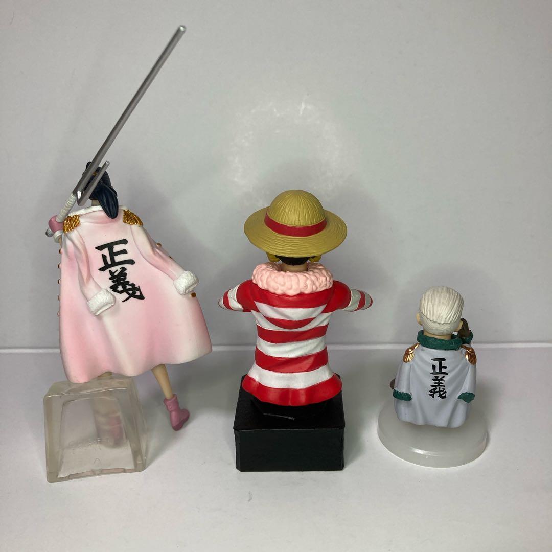 ワンピースフィギュア】パンクハザード編 ルフィ、スモーカー、たしぎ3