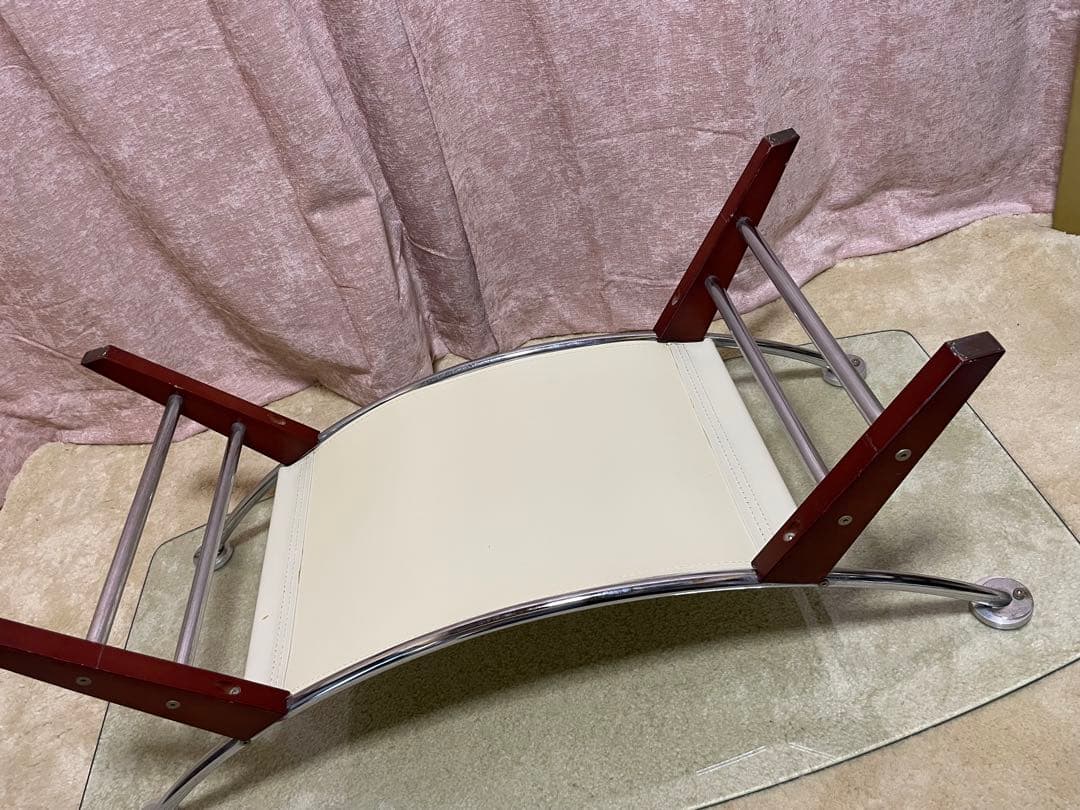 ミッドセンチュリー　スペースエイジ　ローテーブル　ガラステーブル　レトロ　昭和