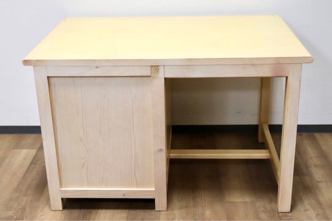 GMGN284B○スペイン製 シャビーシック 片袖デスク 学習机 勉強机 店舗