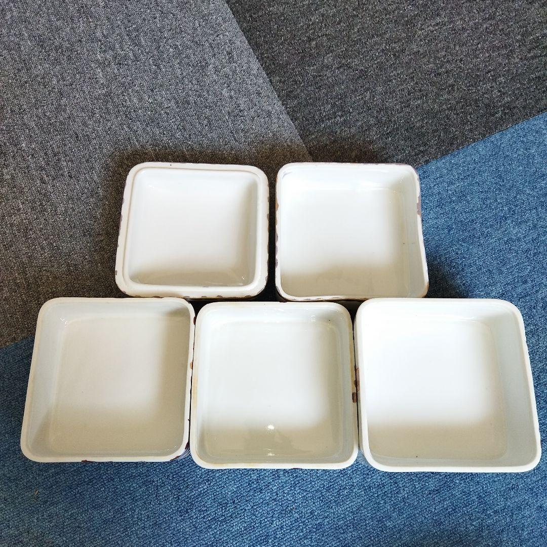 【ほぼ未使用】重箱4段　陶器　お正月用品　レトロ　骨董品