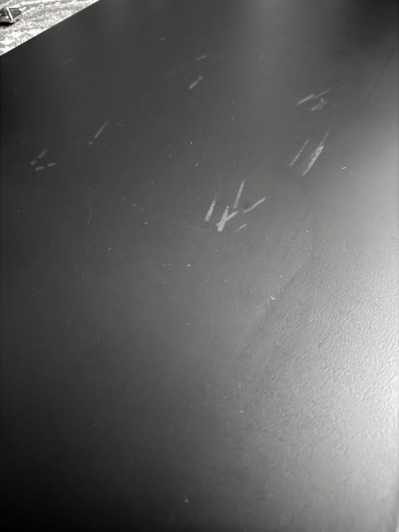 s*b様 無印良品ステンレスユニットシェルフ84cm★ダークグレー×ウォールナッ