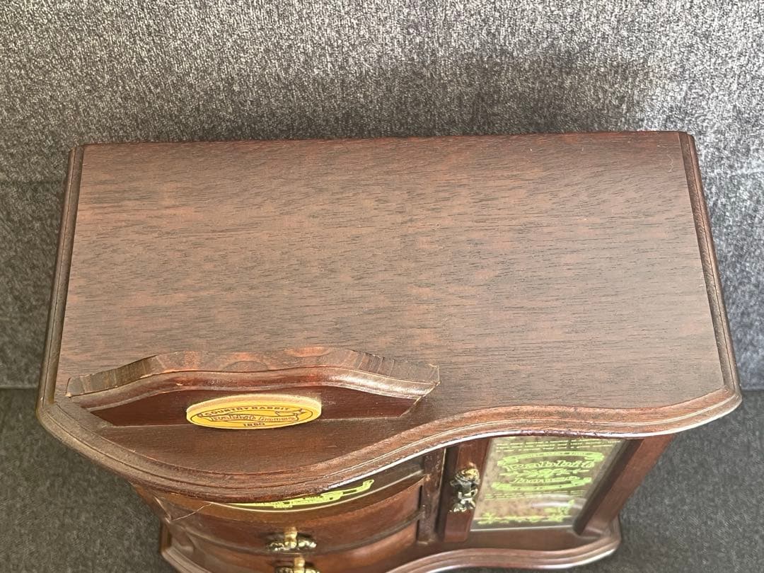 ラビットハウス SANKYO オルゴール ジュエリーボックス アンティーク