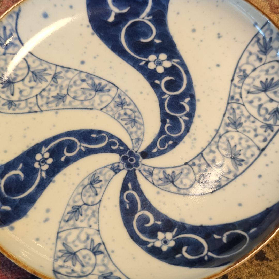 九谷焼 渦福 皿3枚