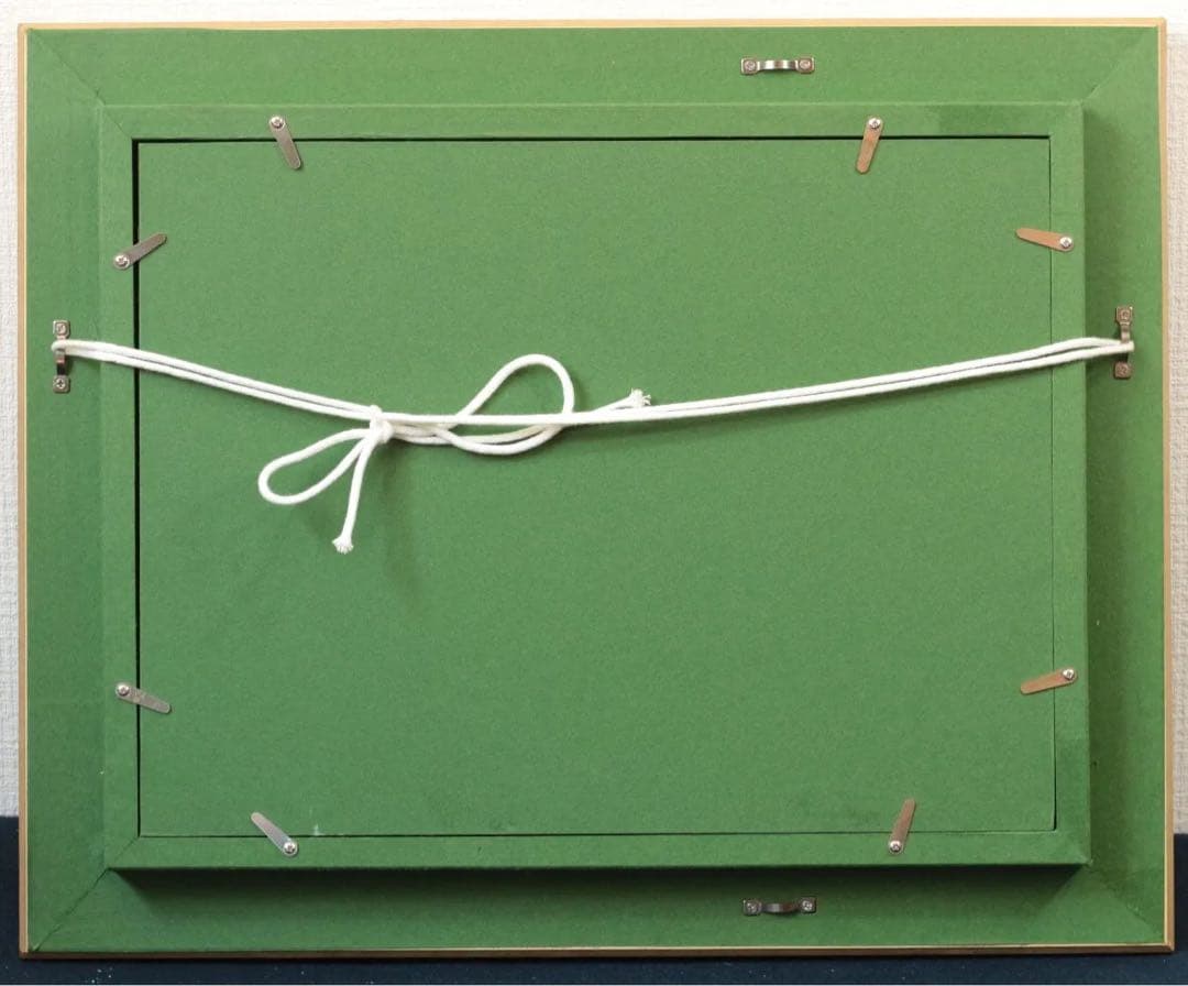 箱根芦ノ湖　F4／尾身周三 (油彩)