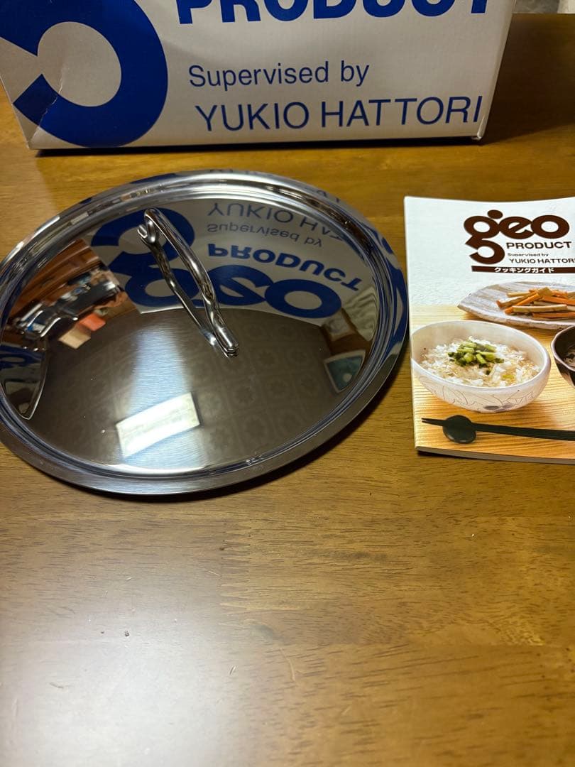 ジオプロダクト　ポトフ鍋 22cm GEO-22PF 宮崎製作所と乃りたけ皿