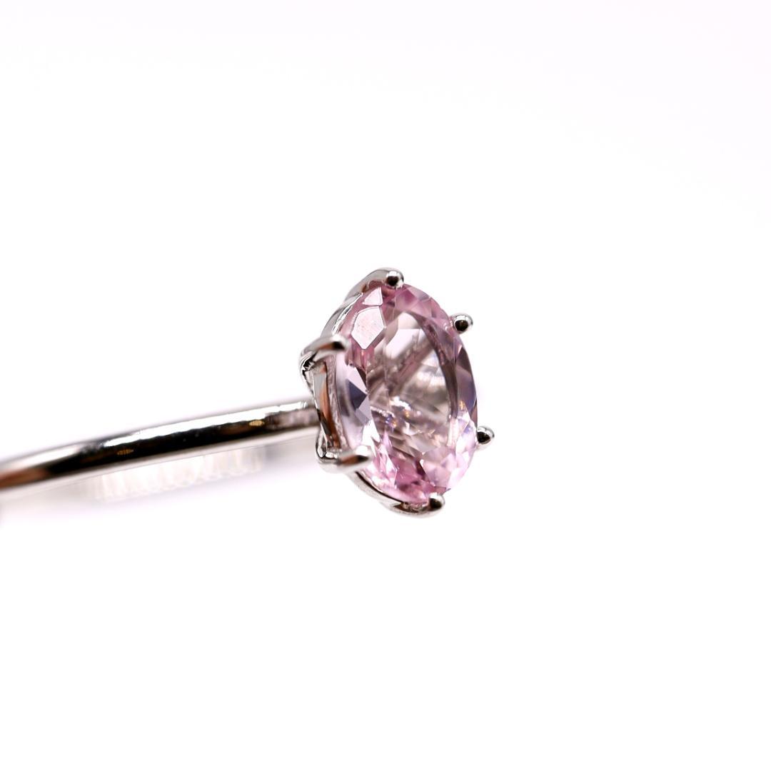 【天然モルガナイト】リング 0.72cts ルース 宝石