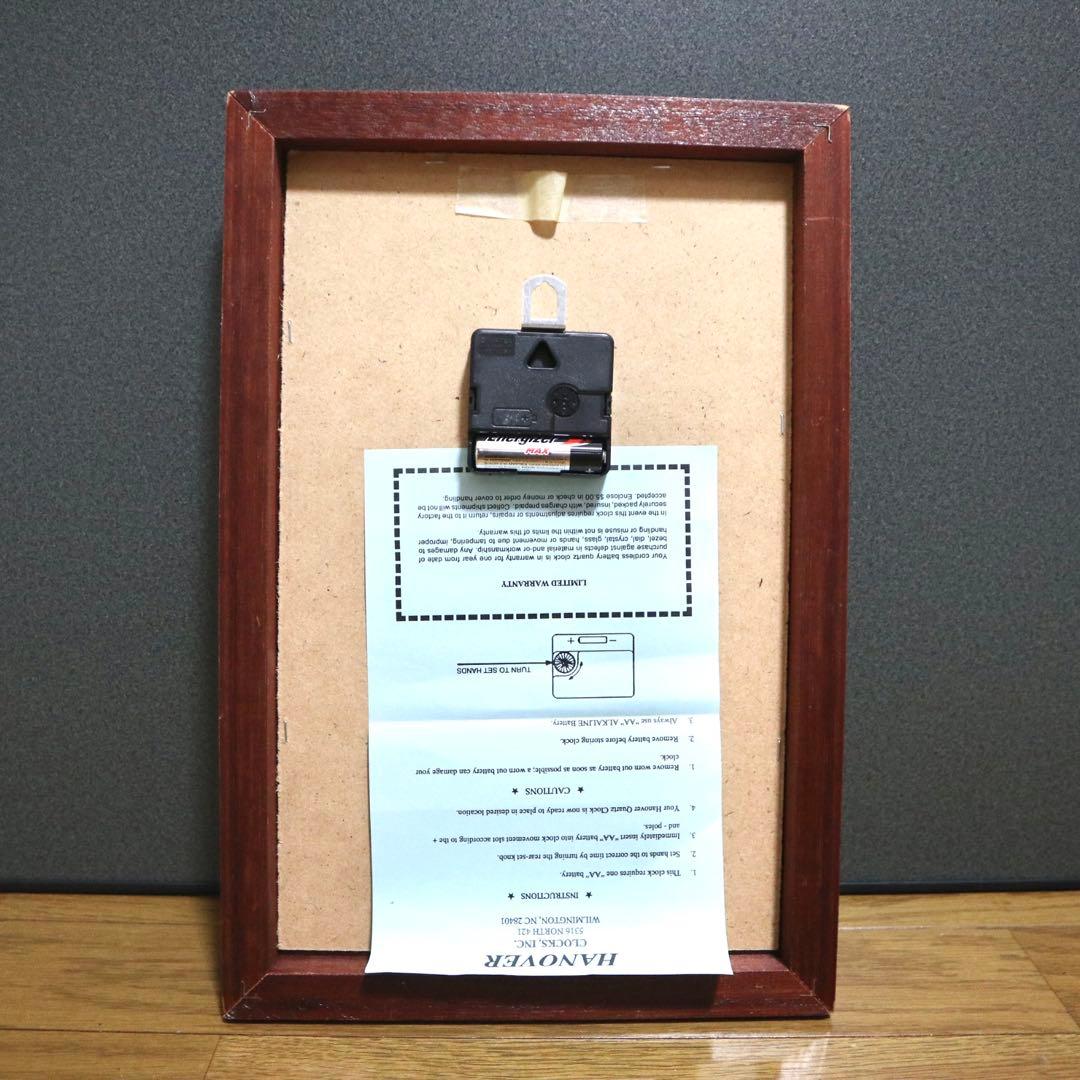 【動作確認済】ペプシ PEPSI ハノーファー HANOVER 壁掛け時計