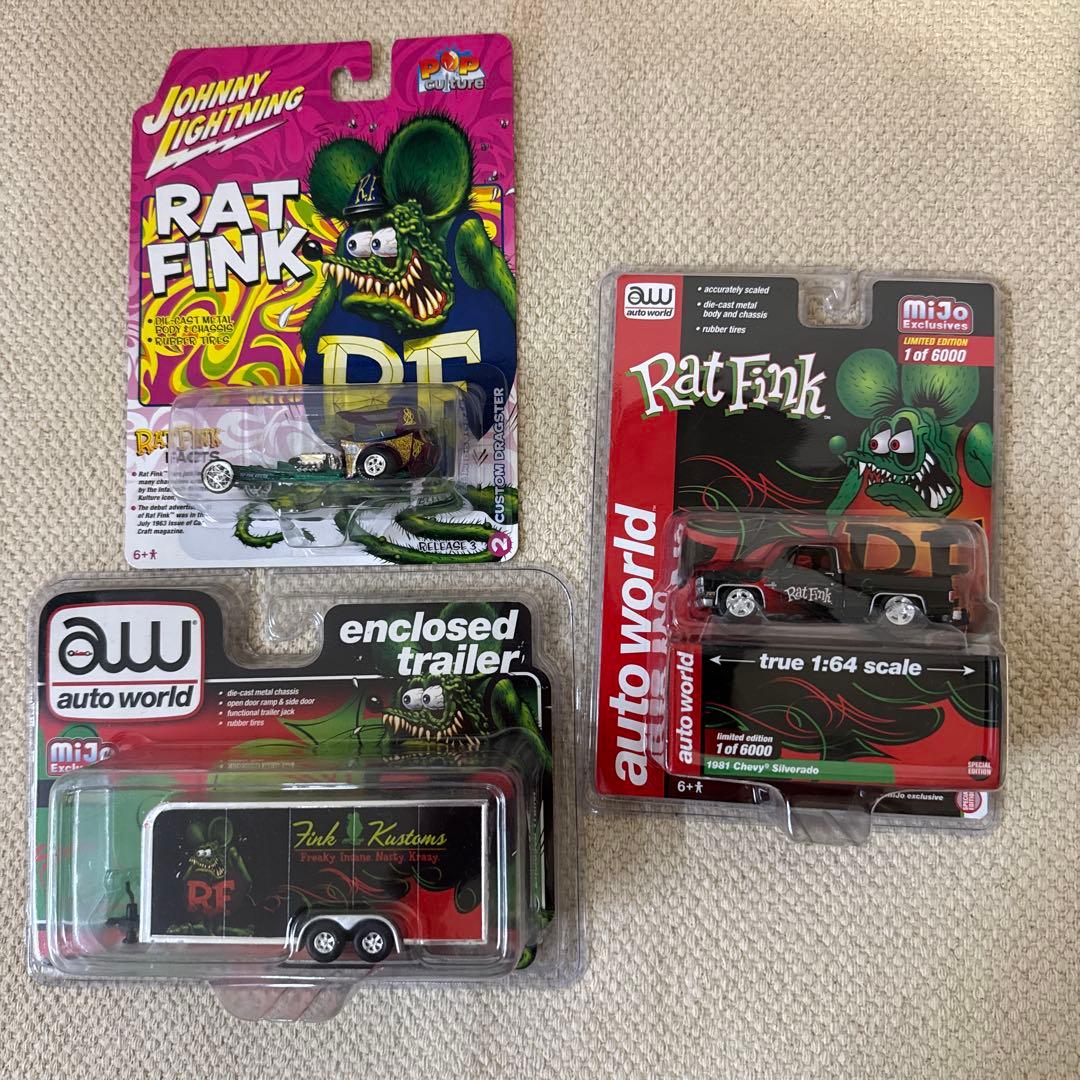 ラットフィンクミニカー3点セット - メルカリ