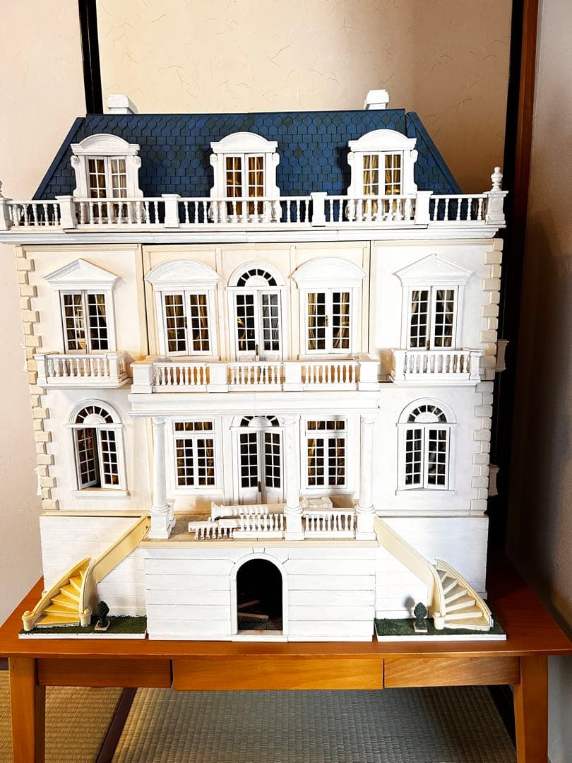 希少！ 豪華ドールハウス◇ヨーロピアンパレス／ロココ様式の貴族の館