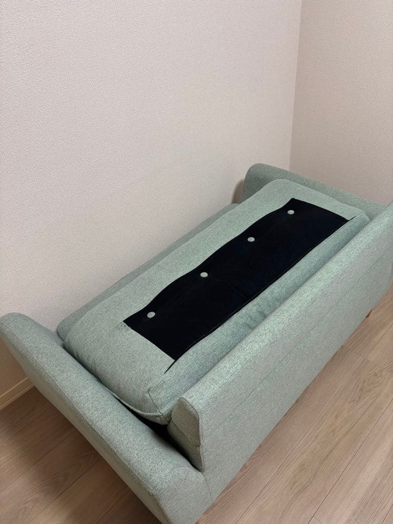 【ご購入者】ニトリ 2人がけ ソファ ローソファにもなるコンパクトソファ