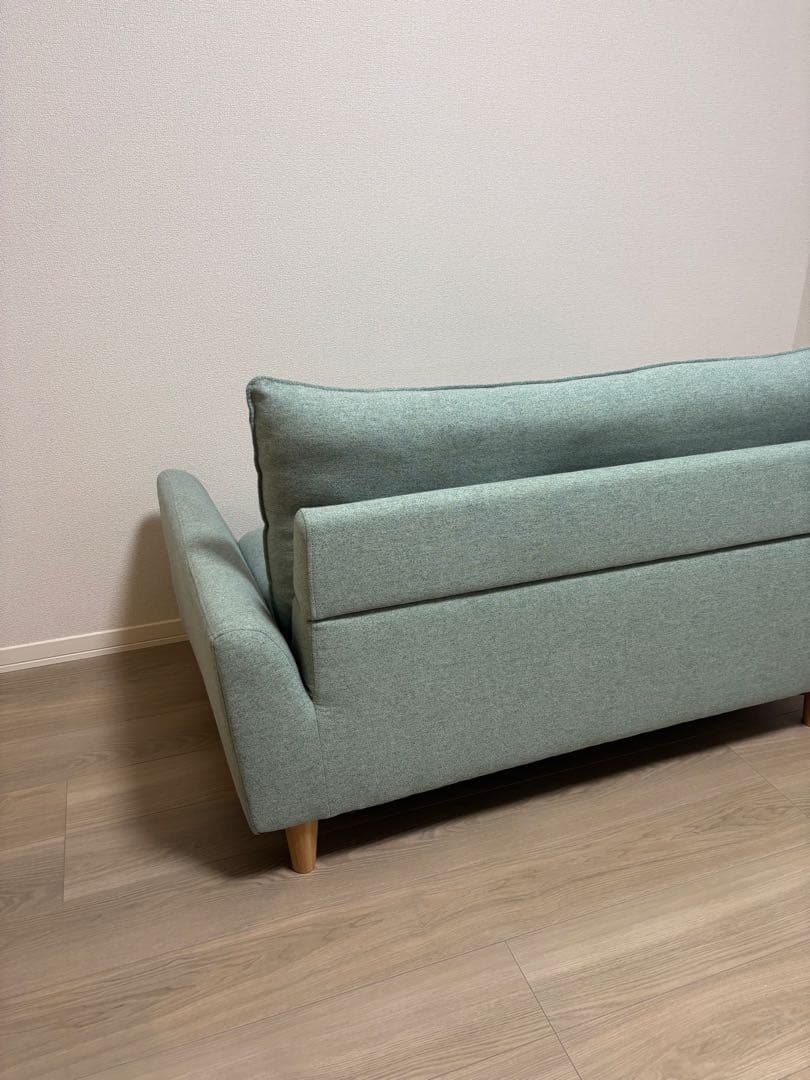 【ご購入者】ニトリ 2人がけ ソファ ローソファにもなるコンパクトソファ