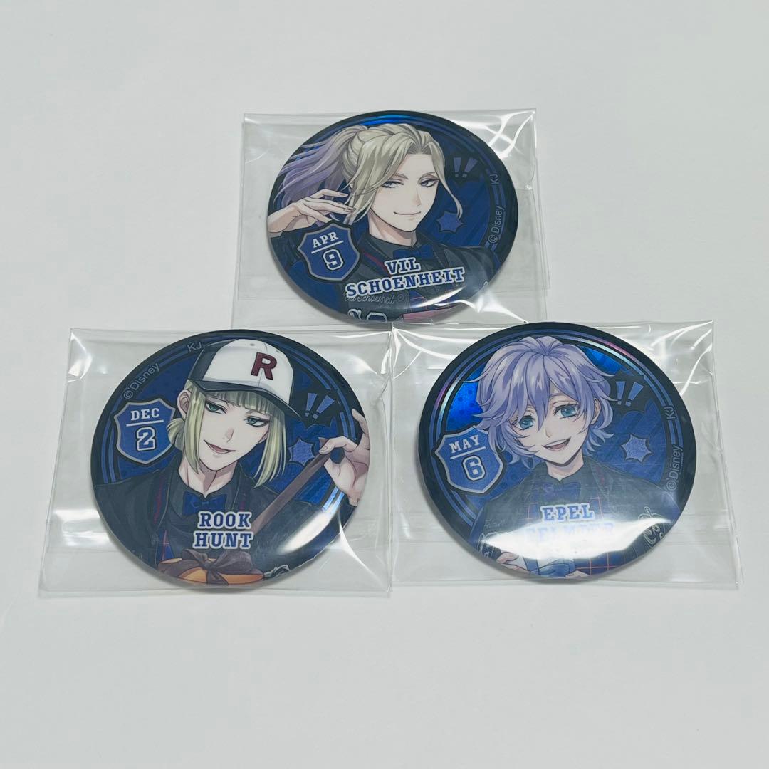 ヴィル ルーク エペル ツイステ 缶バッジ ユニオンバースデー - メルカリ