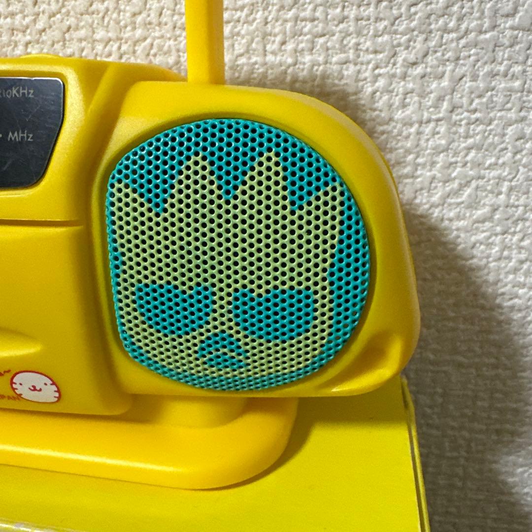 希少・1997年】 サンリオ バッドばつ丸 ミニポータブル AM/FM ラジオ