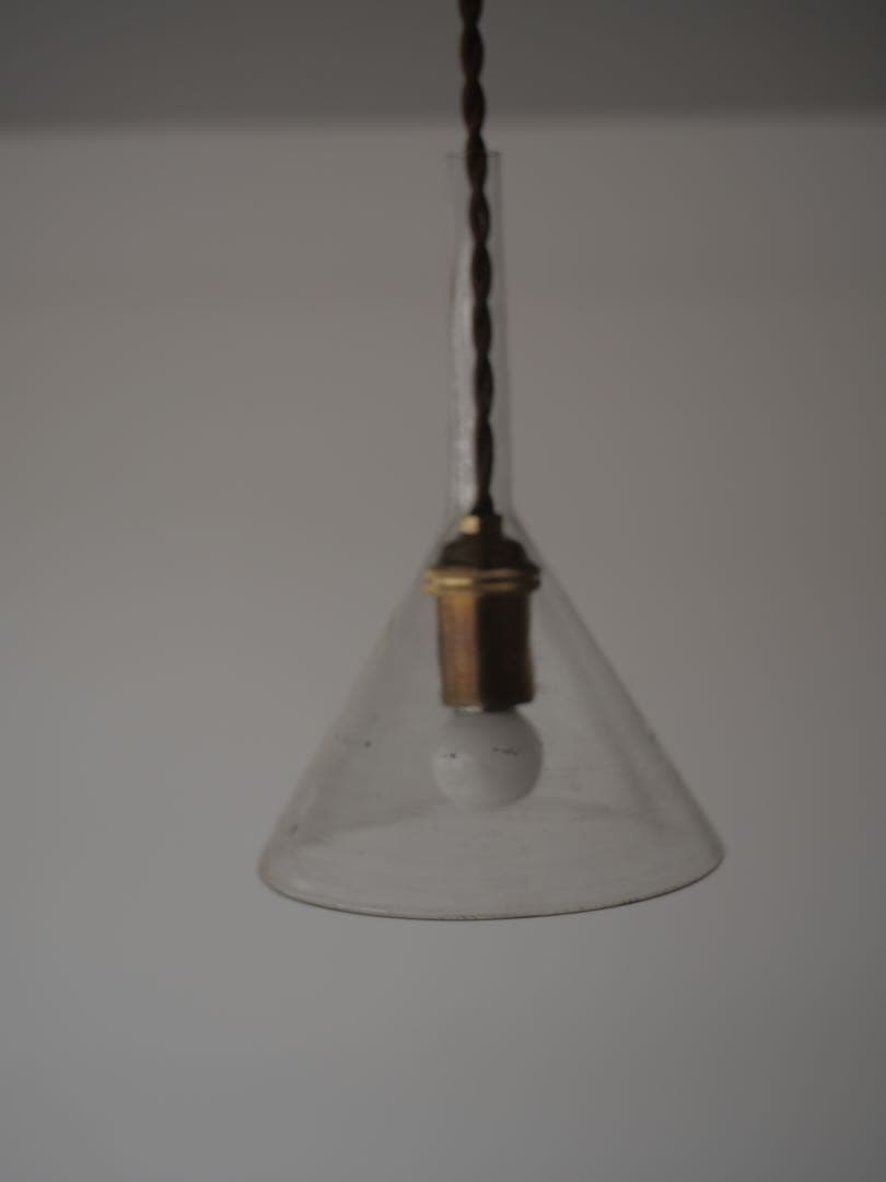 ①アトリエ　ライト　ペンダント　照明　ランプ　古道具　アンティーク　昭和レトロ