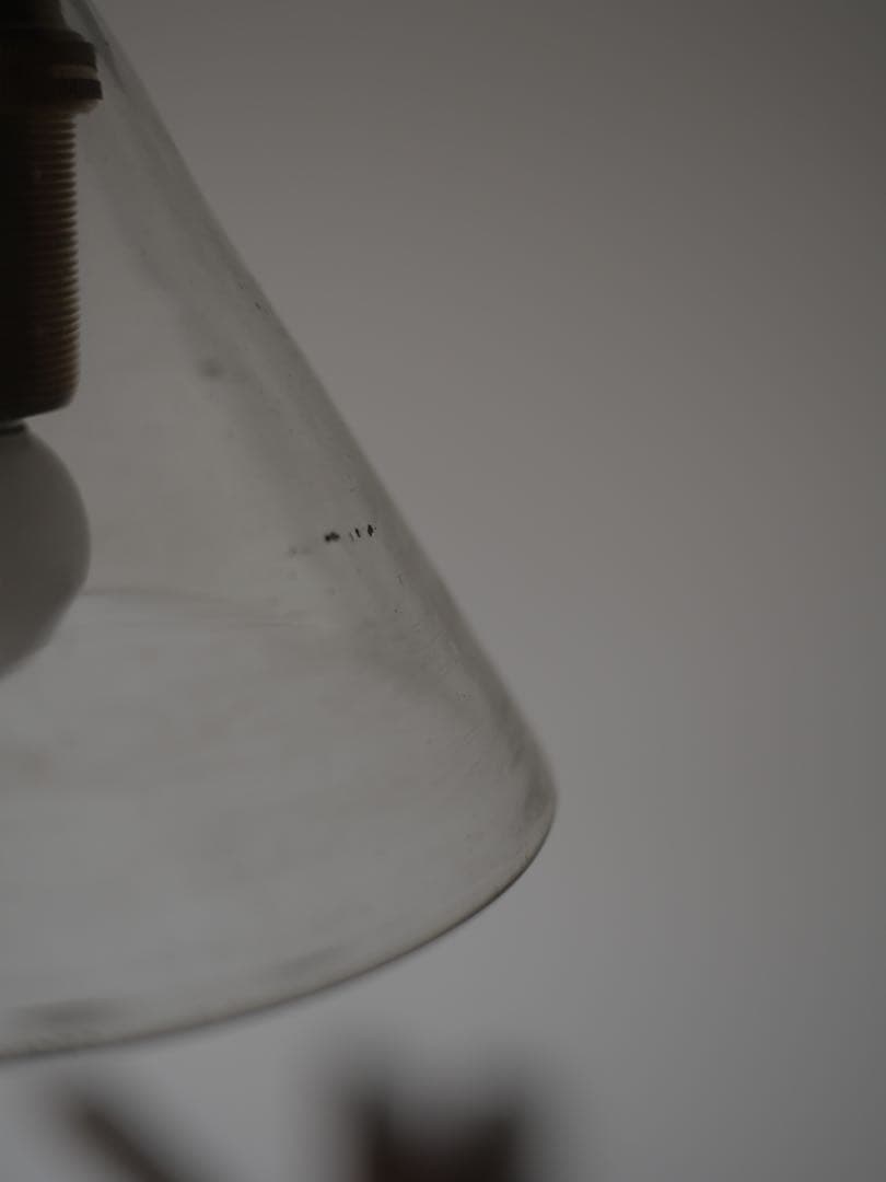 ①アトリエ　ライト　ペンダント　照明　ランプ　古道具　アンティーク　昭和レトロ