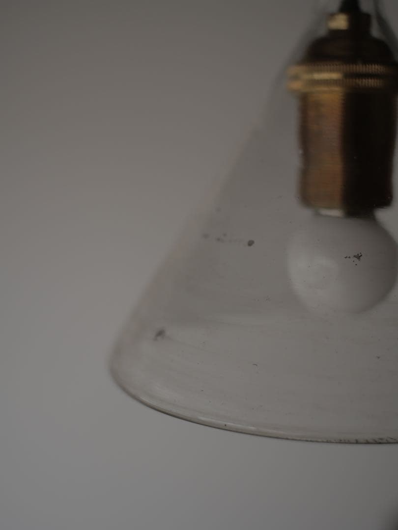 ①アトリエ　ライト　ペンダント　照明　ランプ　古道具　アンティーク　昭和レトロ